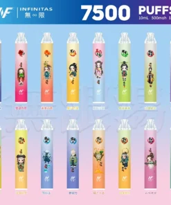 INF無限電子煙 × 鬼滅之刃聯名 INF 7500口一次性電子煙